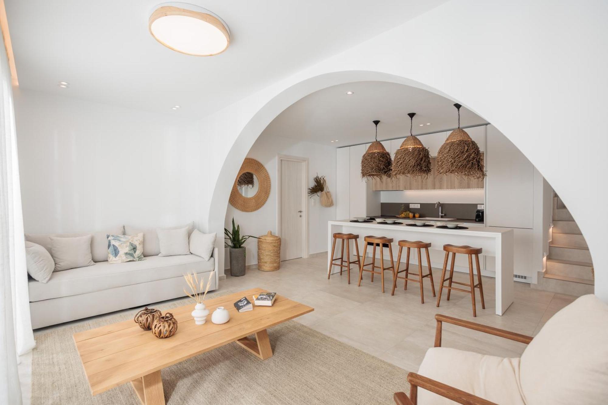 Seanfinity Beachfront Suites Mikri Vigla Exterior photo